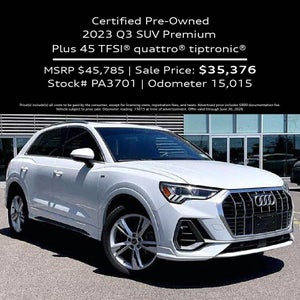 2023 Q3 SUV Premium Plus 45 TFSI® quattro® tiptronic®